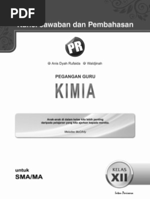 Buku Kimia Kelas 12 Kurikulum 2013 Revisi Erlangga Info Terkait Buku