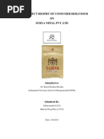 surya light cigarette price in nepal Consumer Behavior on Surya Nepal Pvt. Ltd. | PDF