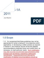 Snt-Tc-Ia 2011 Changes