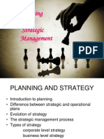 Planning & Strategic Management