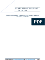 50 Phrasal Verbs For Work and Business PDF