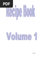 Recipe Book Desserts Curry