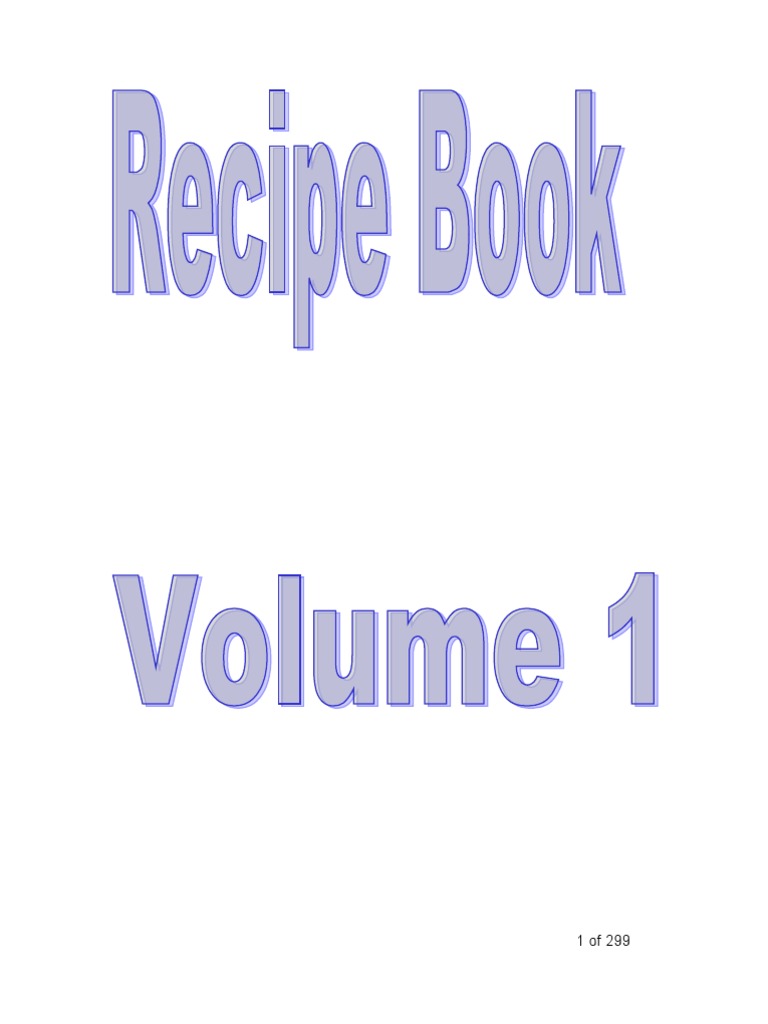 Recipe Book Desserts Curry