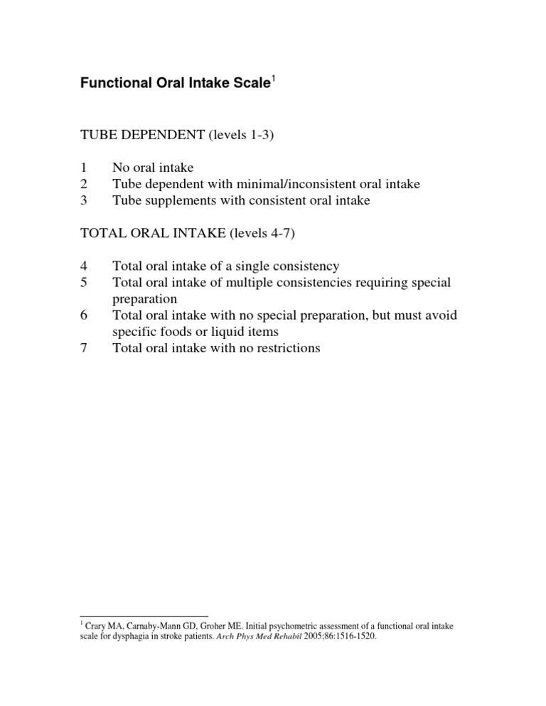Fois Scale | PDF | Medical Specialties | Clinical Medicine