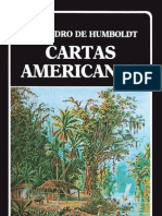 Humboldt, Alejandro De. Cartas Americanas