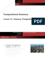 Computational Geometry: Delaunay Triangulations