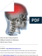 Dolor de Cabeza Y Nauseas