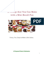Mini Bundt Cake Guide