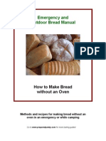 Emergency and Outdoor Bread Manual: How To Make Bread Without An Oven