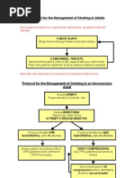 Protocol For The Management of Choking in Adults