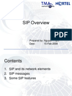 SIP Overview: Prepared By: Nguyen Pham Date: 15-Feb-2008