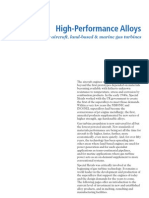 High-Performance Alloys For Gas Turbines