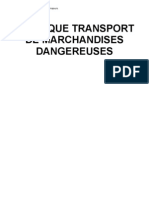 Le Risque Transport de Marchandises Dangereuses 91