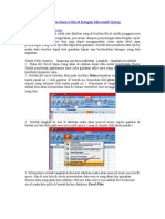 Cara Membuat Data Source Excel Dengan Microsoft Query