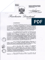 RD 06-2010-MTC Requisitos para Autorización Del Uso Del Derecho de Vía