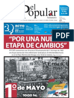 El Popular Nº 221 26/04/2013 Todo PDF Órgano de prensa del Partido Comunista de Uruguay 