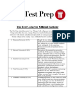 Best Colleges Rankings | TopTestPrep.com