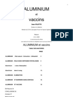 Aluminium Dans Les Vaccins en Francais 