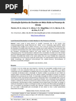 Dissolucao Quimica de Chumbo Em Meio Acido Na Presenca de Citrato