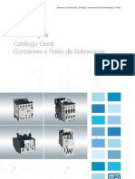 WEG Contatores e Reles de Sobrecarga Catalogo Geral 50026112 Catalogo Portugues Br