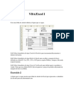VBA/Excel I: Exercício 1