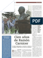 Cien Años de Ramón Carnicer, Por Ana Gaitero. Anuario de 2012 Del Diario de León