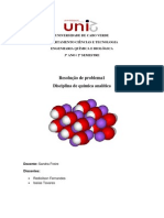 Resolução de problemas de química analítica