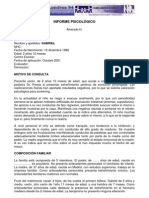 Informe Psicologico PDF