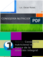 Consejeria Nutricional Cep 2012