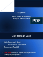 Easymock Mock Object Framework For Java Development