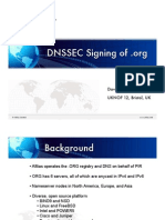 Dnssec Signing of