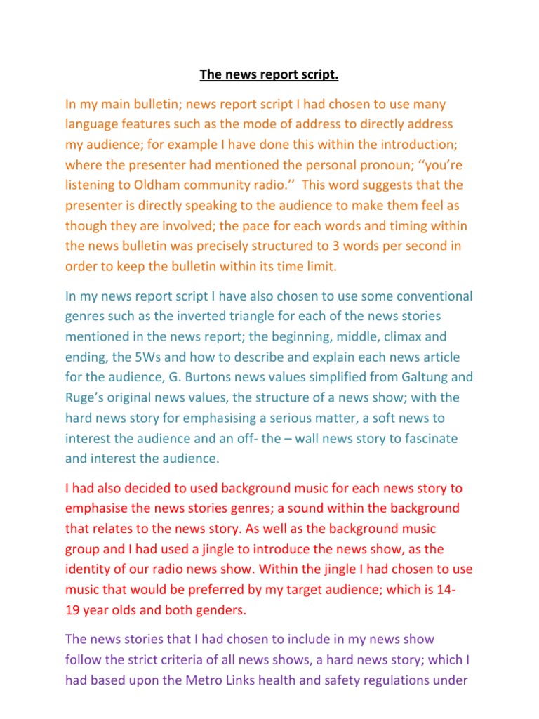 the-news-report-script-news-genre