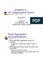 BGP Deaggreation Report