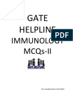 Immunology Mcqs-II (Gate Helpline)