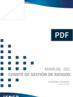 Manual del Comité de Gestión de Riesgos - ECUADOR