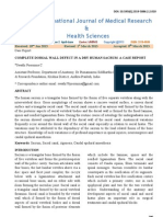 3.5 Complete Dorsal Wall Defect in a Dry Human Sacrum a Case Report