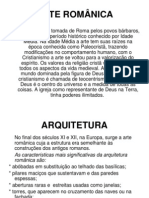 ARTE ROMÂNICA apresentação powerpoint (1)