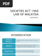 Societies Act 1966