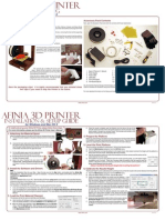 Afinia 3D Printer Quick Start Guide11