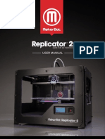 MakerBot Replicator2 User Manual