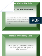Lesson 1 Workability Skills