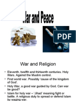 War and Religion