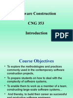 Software Construction CNG 353