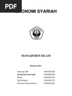 Download Makalah Manajemen Islam by Diah Anitasari SN138183768 doc pdf
