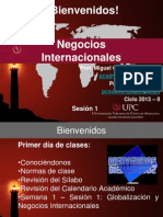 SESION No 01 Globalizacion y Negocios Internacionales