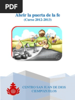 abrirlapuertadelafeproyectocurso2012-2013-121018080952-phpapp01