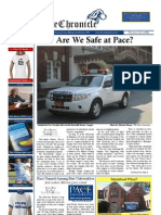 The Pace Chronicle Inaugural Issue - Volume I, Issue I - 9.14.11