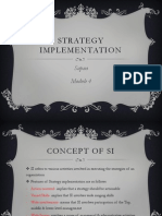 Strategy Implementation Module 4