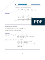 Ejercios Resueltos Operaciones Con Expresiones Algebraicas Termino n