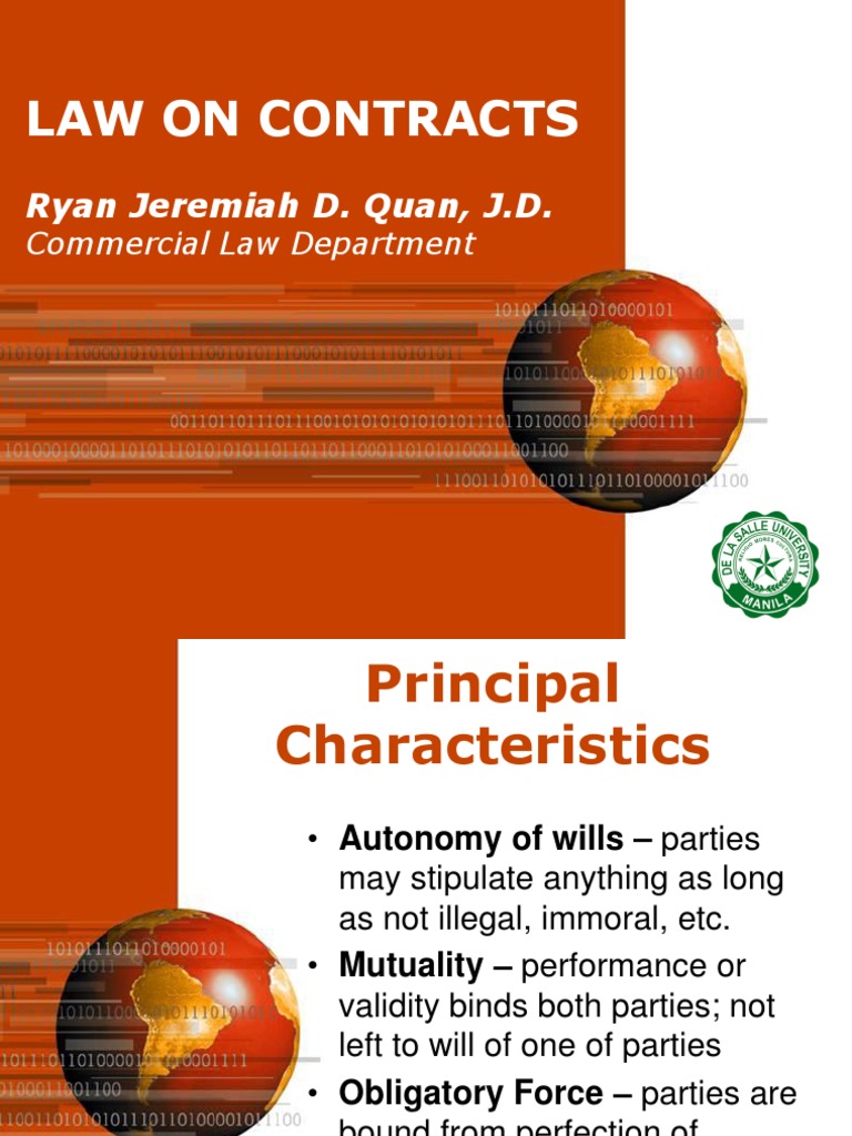 Obligation and Contracts | PDF | Offer And Acceptance | Legal Ethics